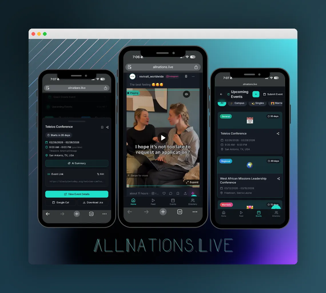 All Nations Live preview
