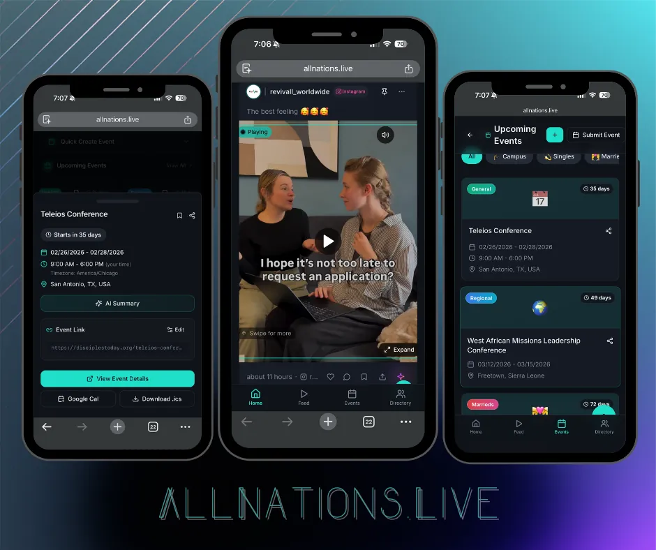 All Nations Live preview