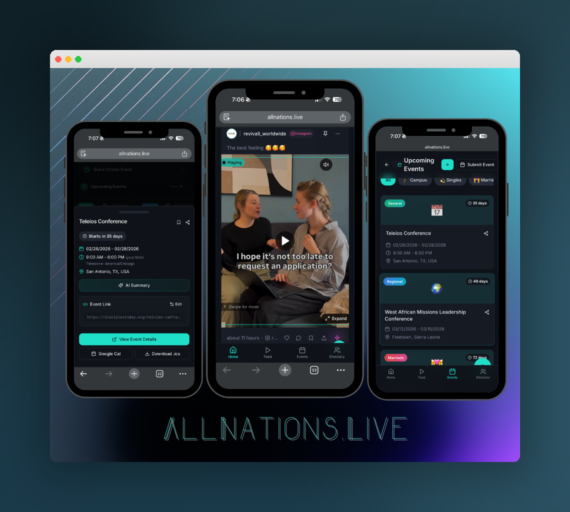 All Nations Live preview