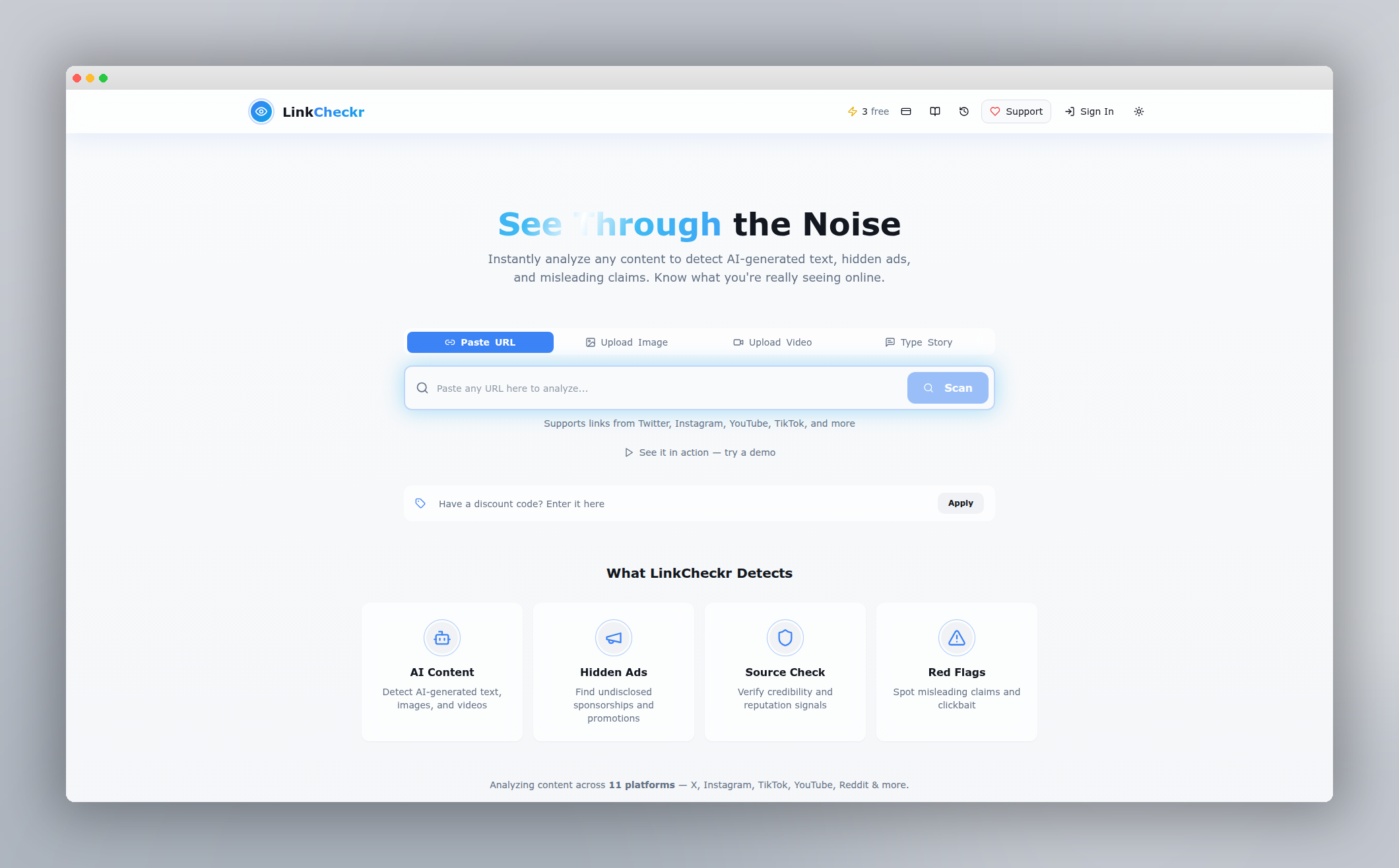LinkCheckr preview