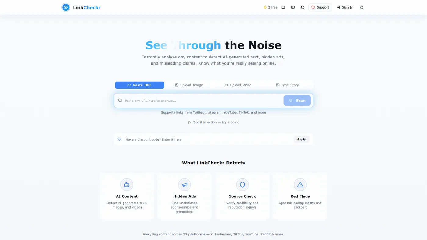 LinkCheckr preview